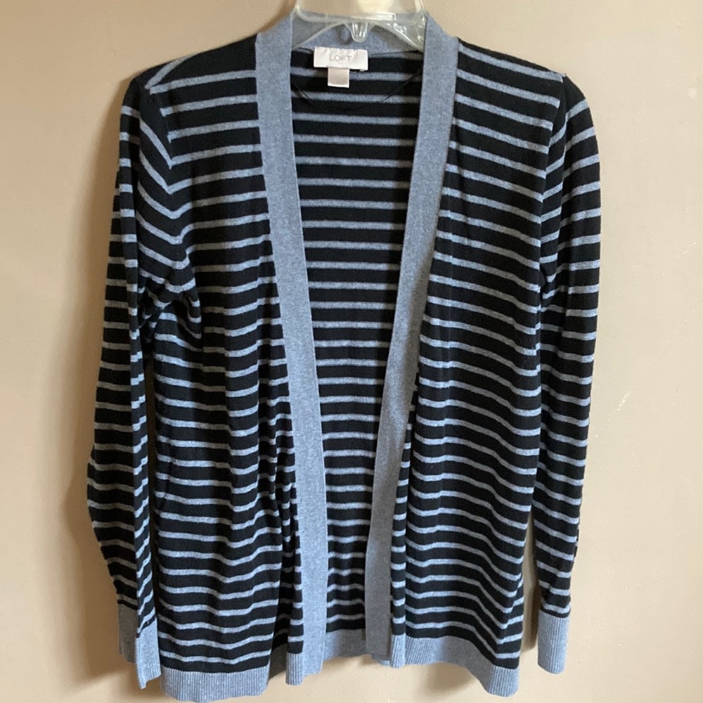 Loft cardigan grey and black